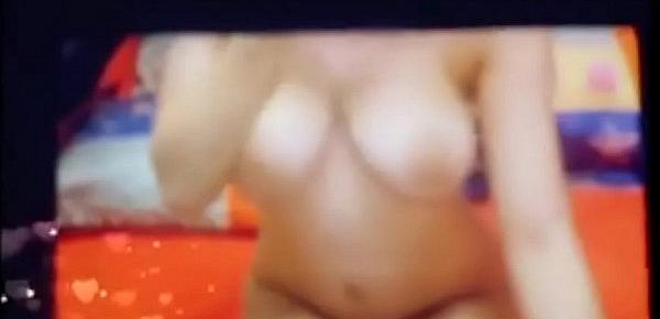  huge massive pov webcam boobs compilation